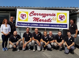 Foto del team al completo
