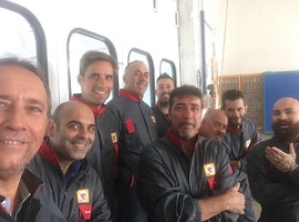 Foto del team al completo